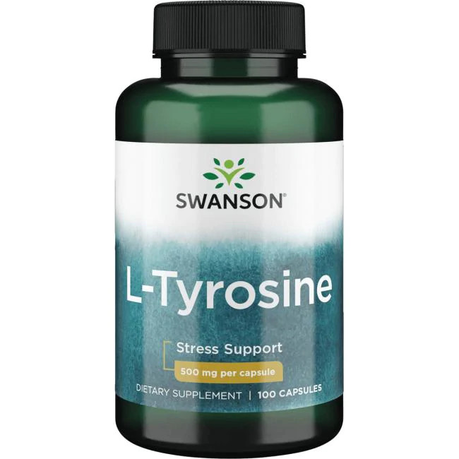 Swanson L-TYROSINE 500 mg 100 db