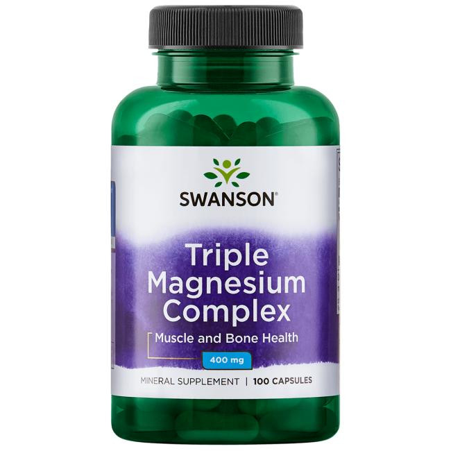 Swanson MAGNESIUM TRIPLA COMPLEX 400 mg 100 db