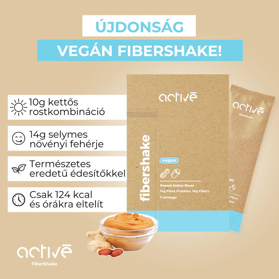 activé FiberShake Vegan- mogyoróvaj