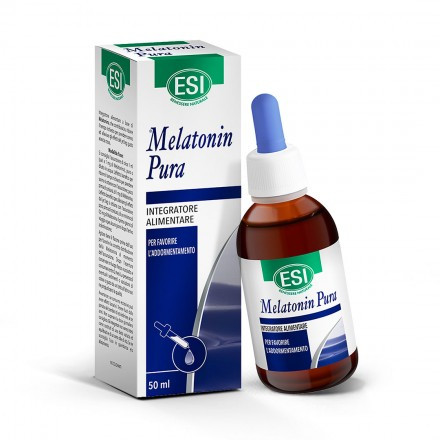 ESI® Melatonin Pura csepp - 50 adagos folyékony vegán formula