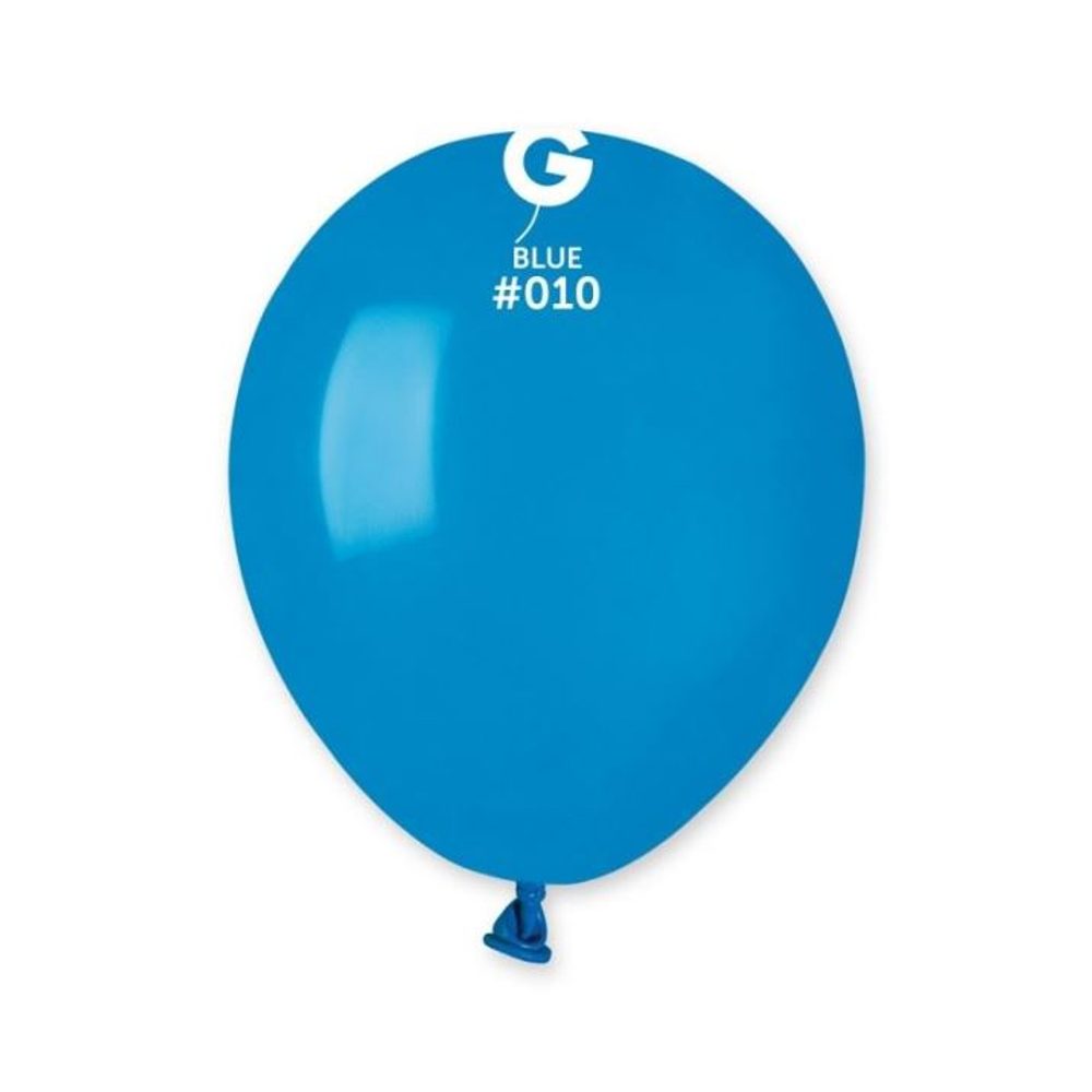 MINI latex léggömb - 13 cm – Kék 1 DB - SMART