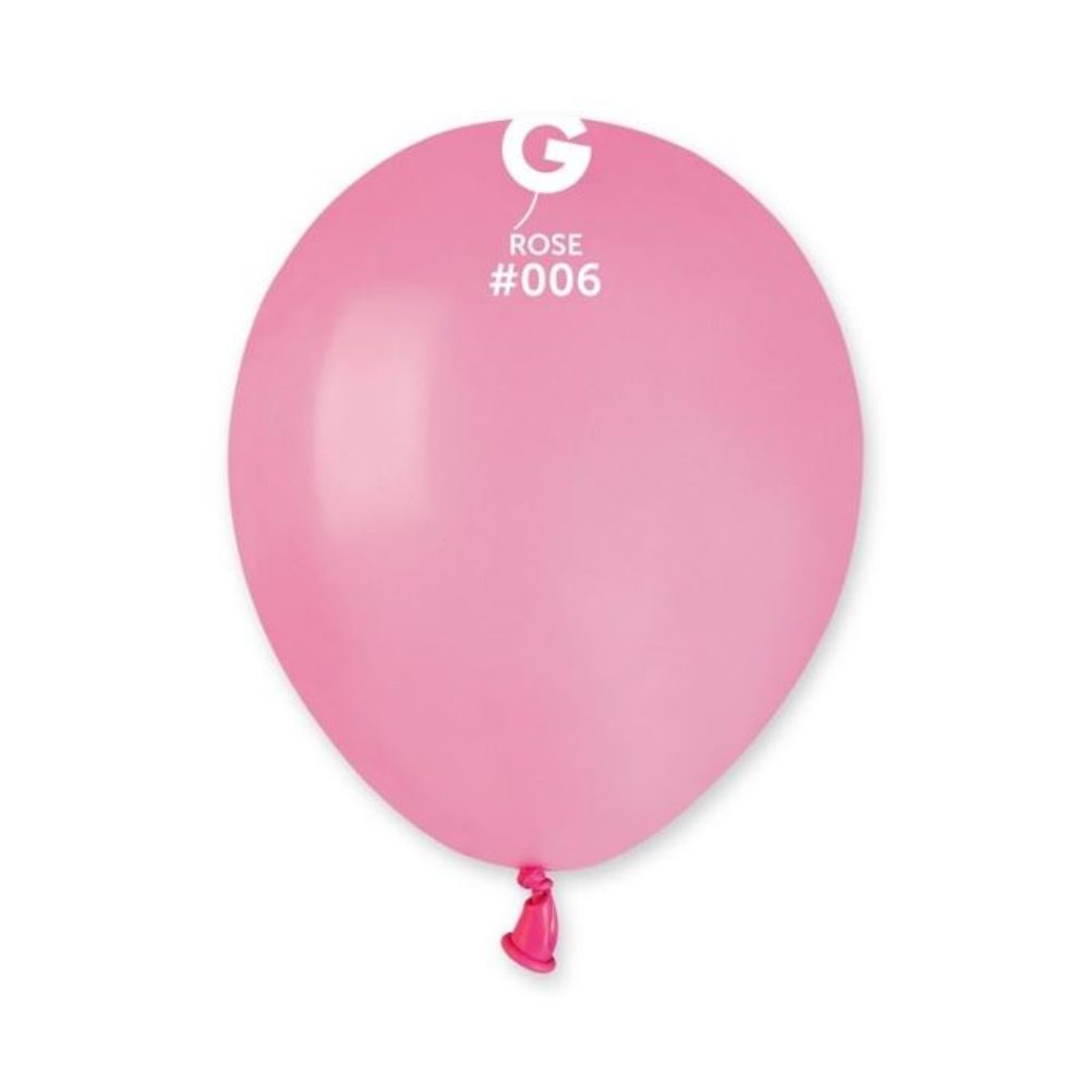 MINI latex léggömb - 13 cm – Világos rózsaszín 1 DB - SMART