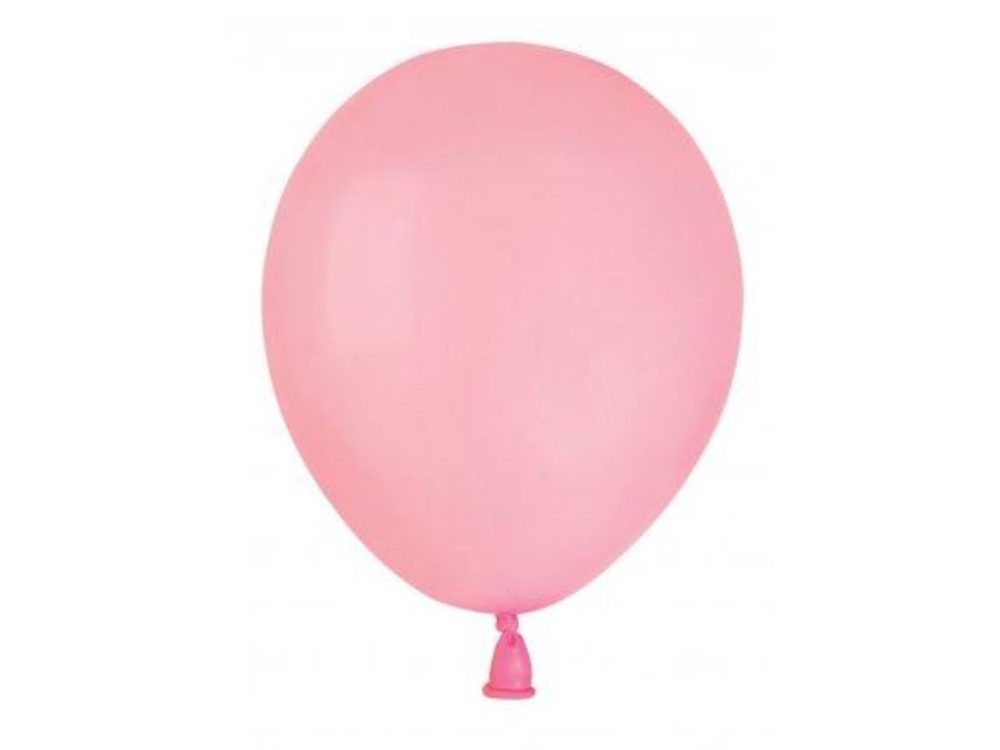 MINI latex léggömbök - 13 cm – Rózsaszín 1 db - SMART