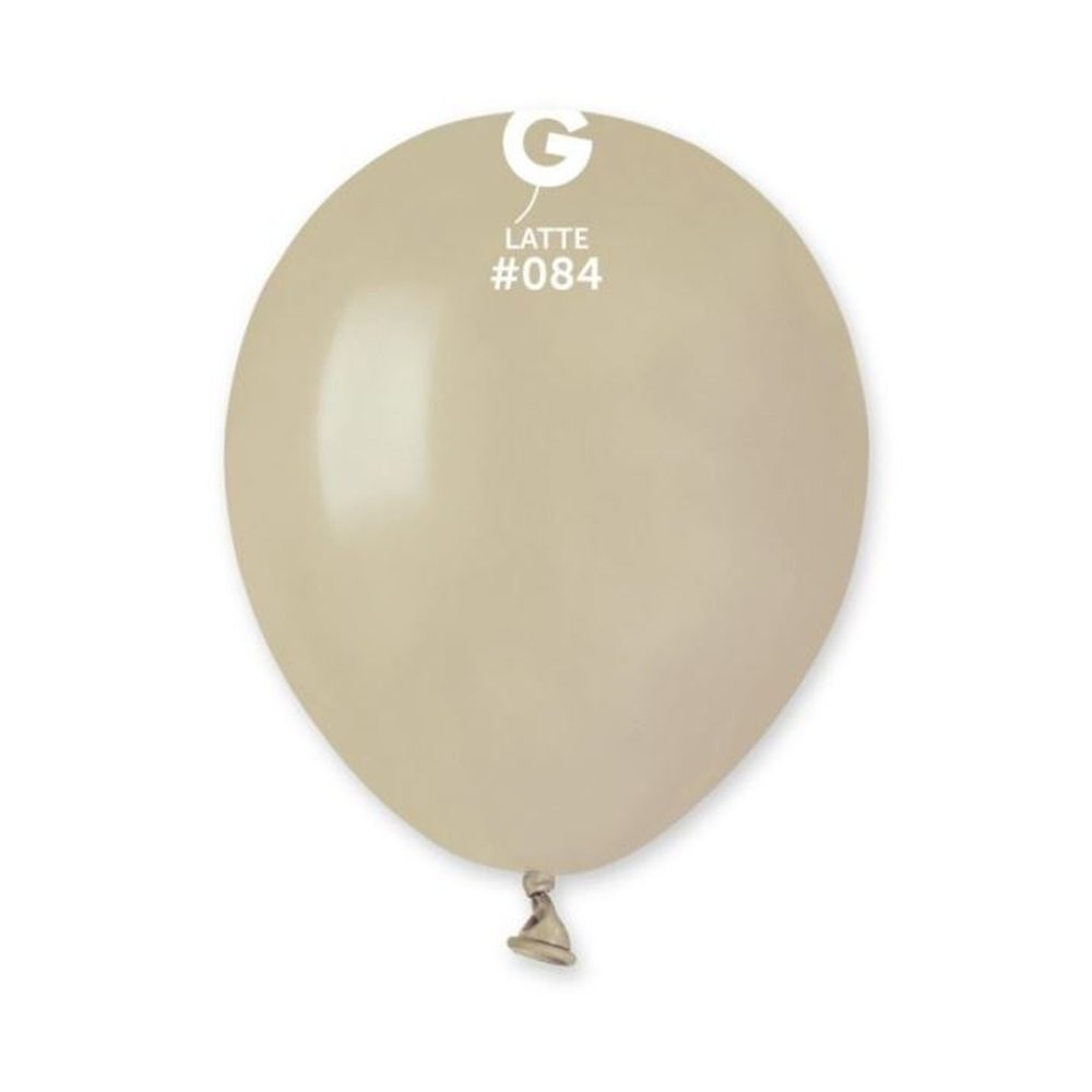 Mini latex léggömb - 13 cm – Latte 1 db - SMART