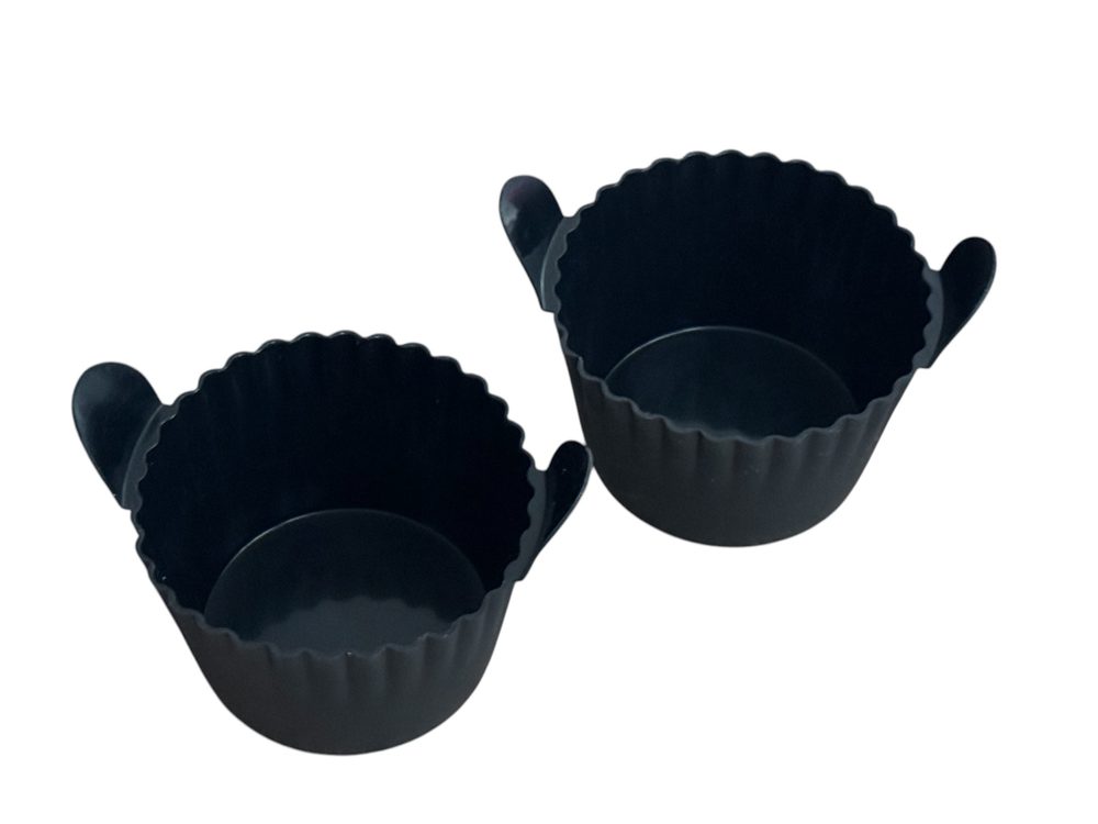 Nagy szilikon kosarak 9 cm-es hőlégsütőhöz - 4 db - Ostatní