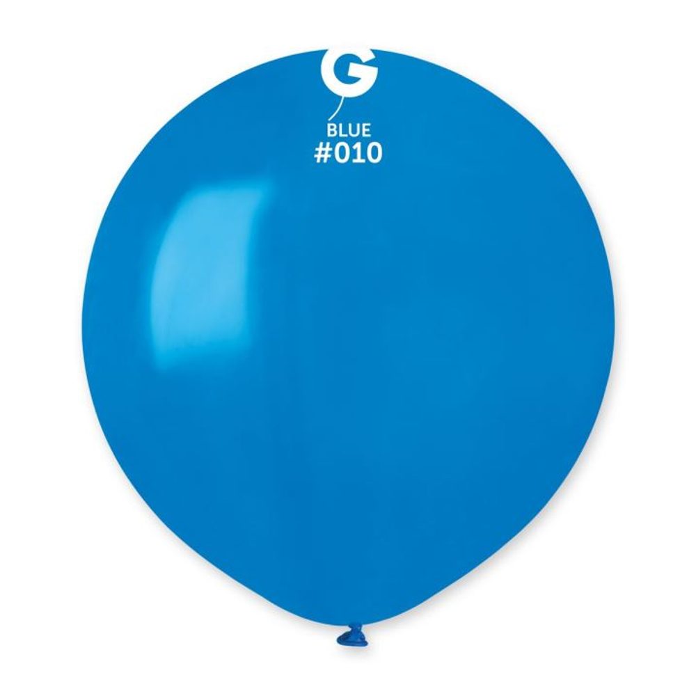 Pastel kék latex léggömb 48 cm – 1 db - SMART