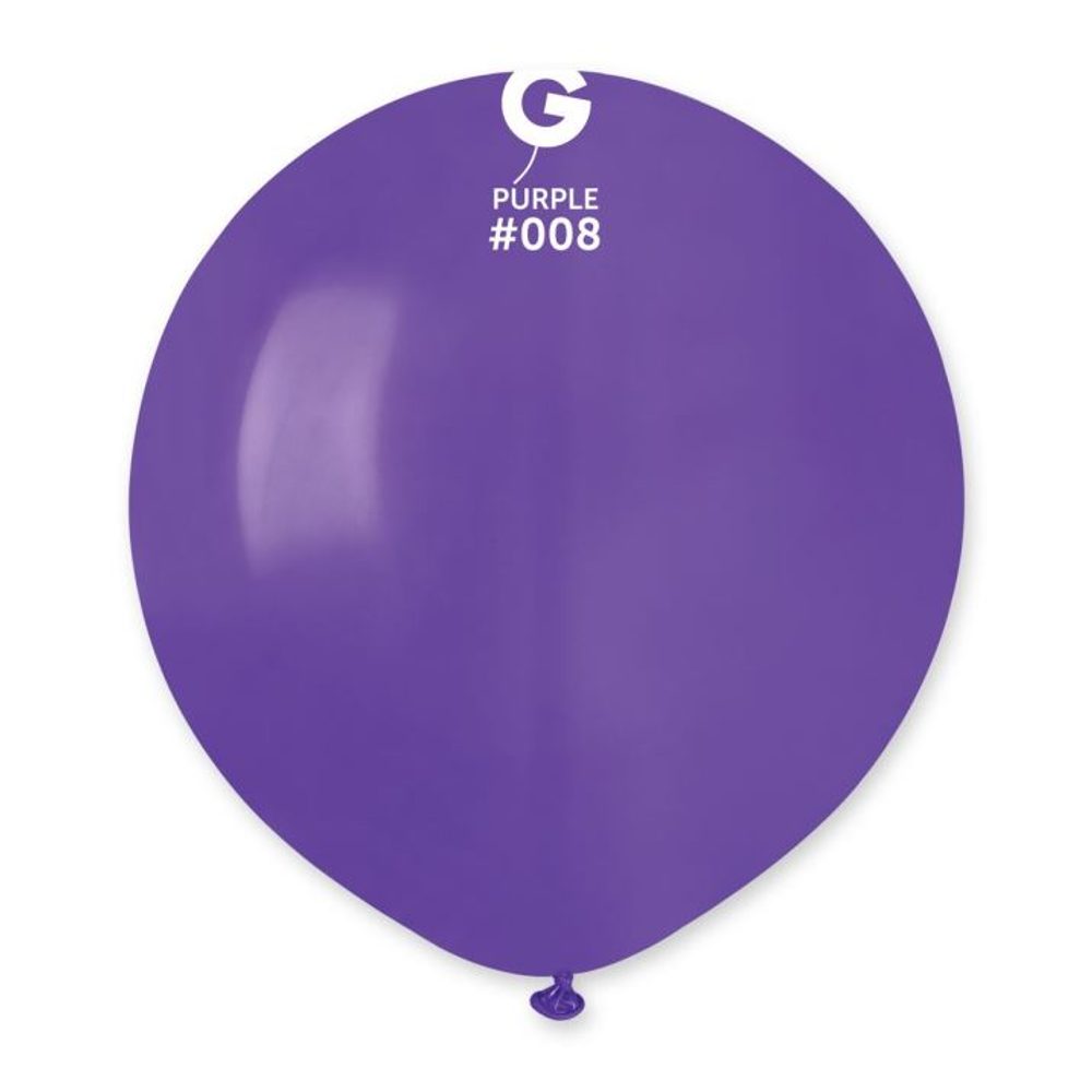 Pastel lila latex léggömb 48 cm – 1 DB - SMART