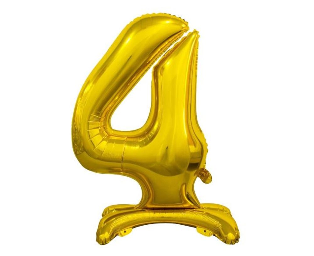 ZLÁTÓ Fóliás Szám Balon Állványon