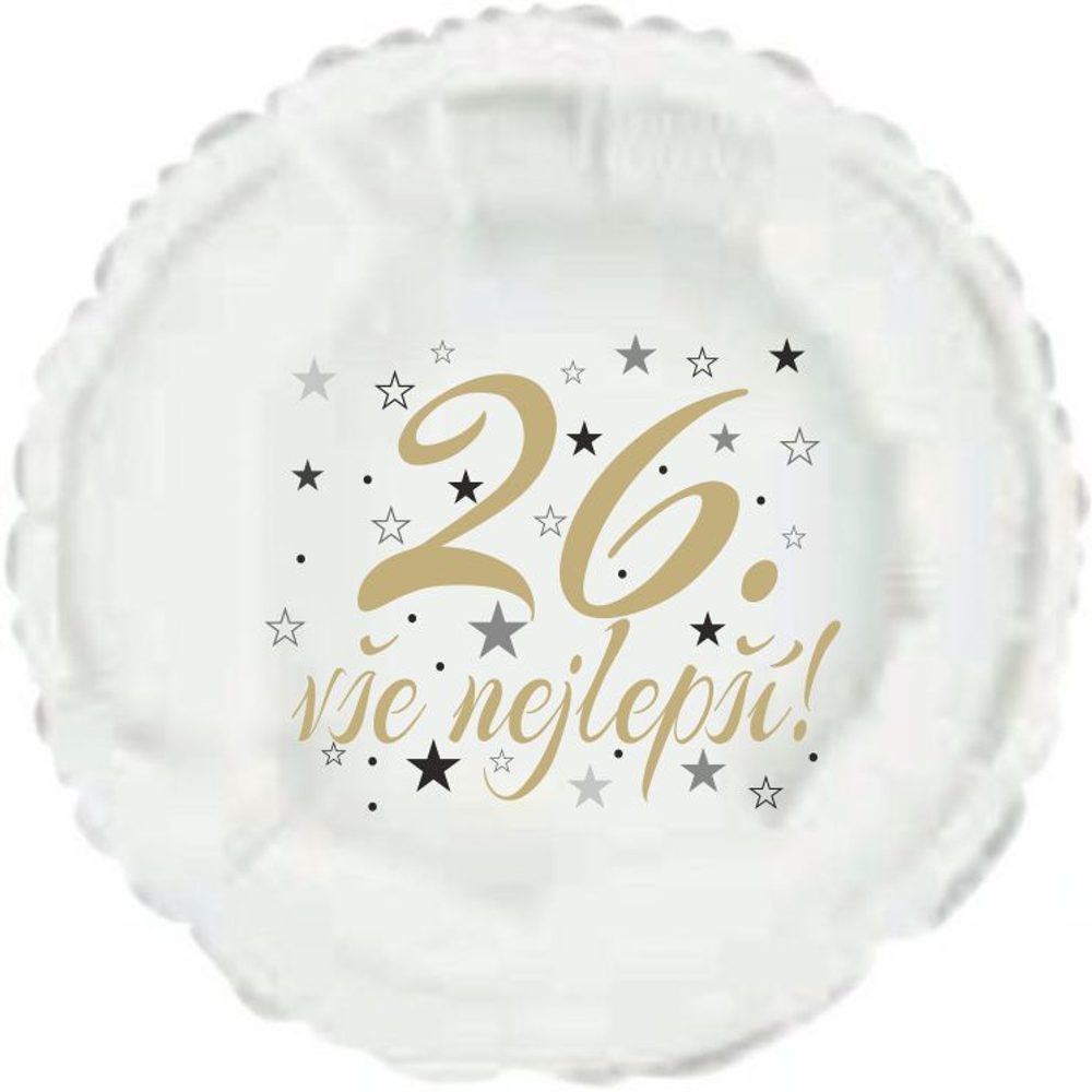 26. születésnapi léggömb kör -