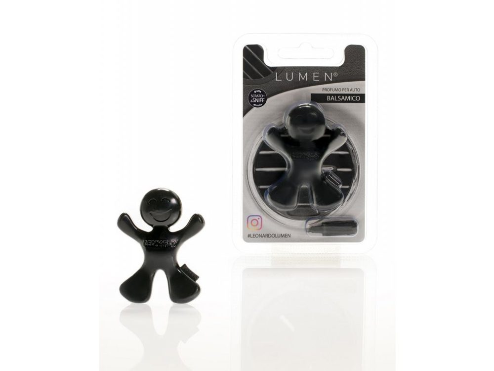 Autóillatosító figura Leonardo BALSAMICO fekete - LUMEN