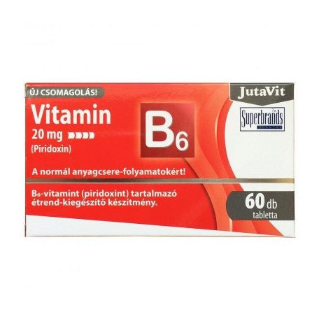 Jutavit vitamin B6 12 mg (Piridoxin) 100 db