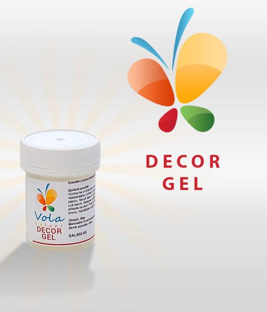 Ehető papír gél - 50 g-os pohár - Vola Colori