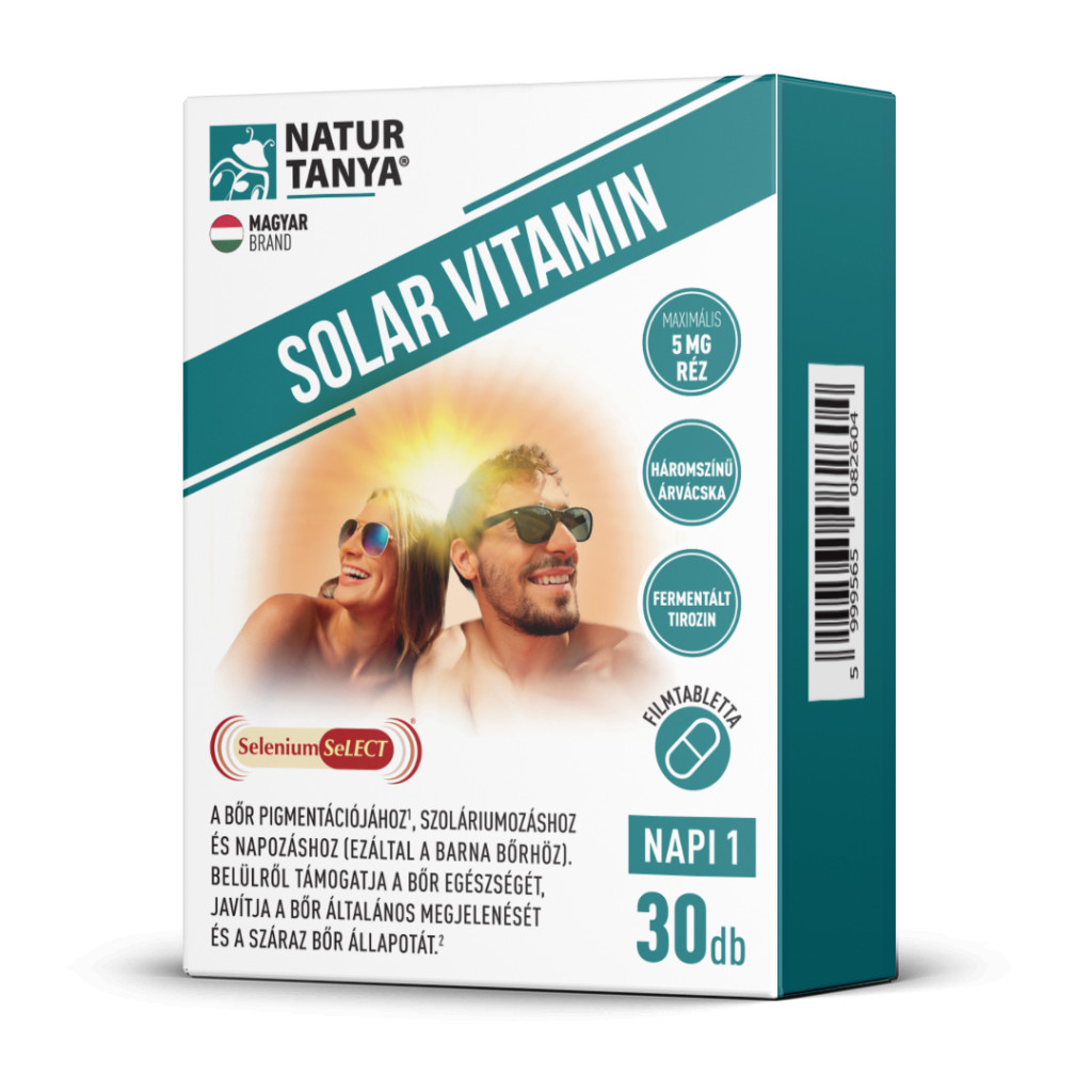 Natur Tanya® SOLAR VITAMIN – Napozóvitamin a bőr egészségéhez