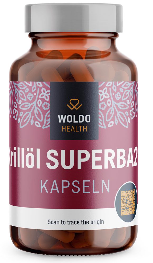 SUPERBA2® krill olaj – 120 kapszula - Woldo Health®
