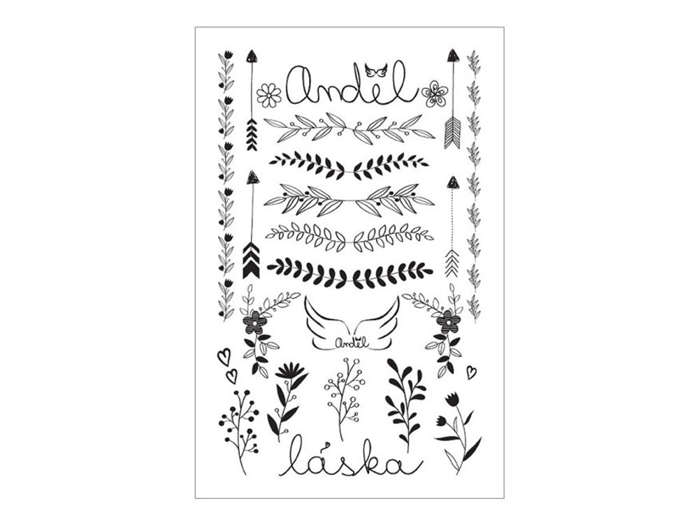 Tetováló matricák 16014 8