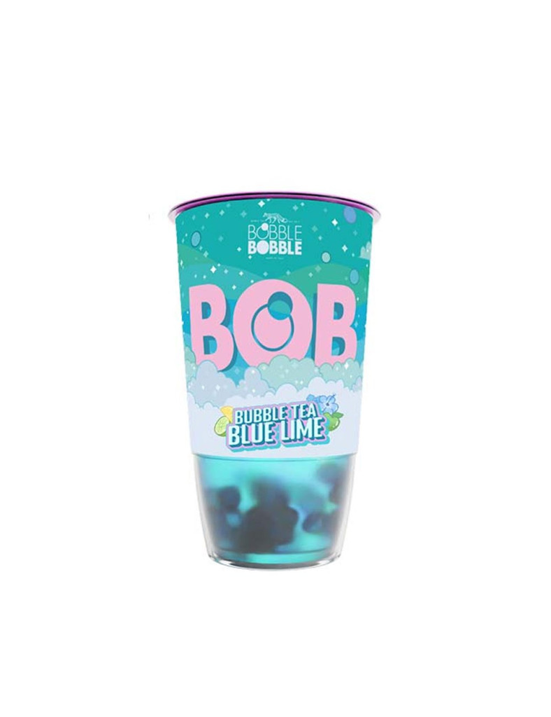 Bob Bubble Tea Üdítőital Blue Lime 360Ml