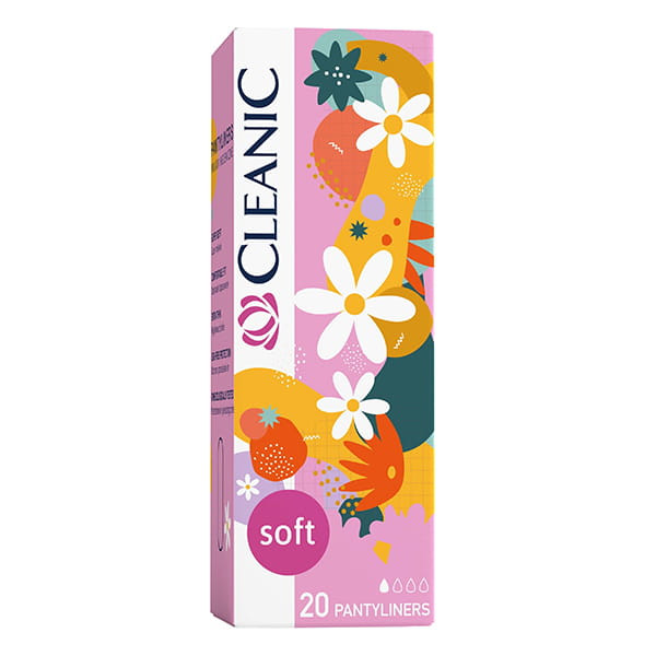 Cleanic Soft Tisztasági Betét 20Db