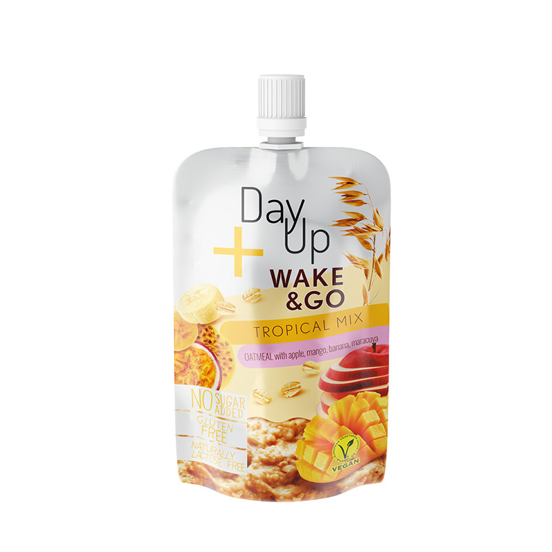 Dayup Wake Go Tropical Mix Almapüré Mangóval Banánnal Zabpehellyel És Maracujával 120G