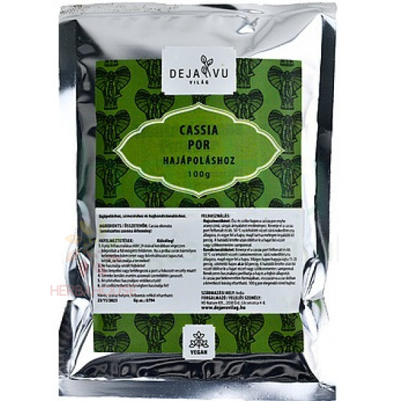 Deja Vu Világ Cassia Por Hajápoláshoz 100G