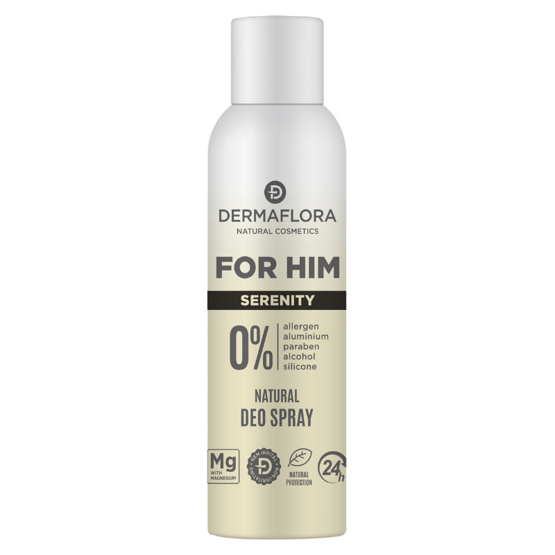 Dermaflora 0% Deo Spray For Him Serenity 150Ml