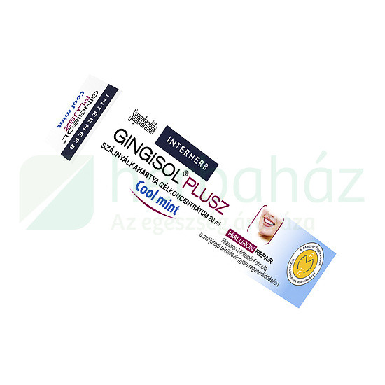 Interherb Gingisol Plusz Szájnyálkahártya Gél Cool Mint 20Ml