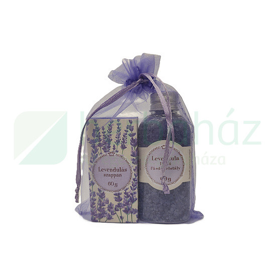 King Glass Levendulás 2-Es Vegyes Szett (Fürdőkristály 60G+Szappan 60G) 1Db