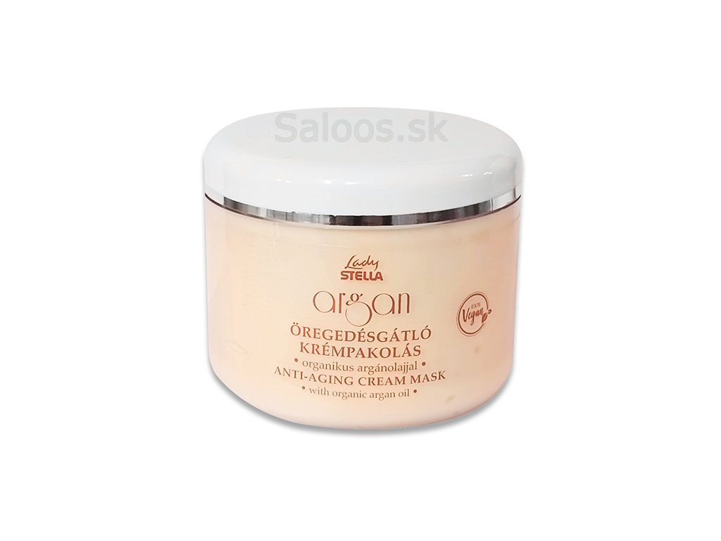 Lady Stella Argán Öregedésgátló Krémpakolás 200Ml