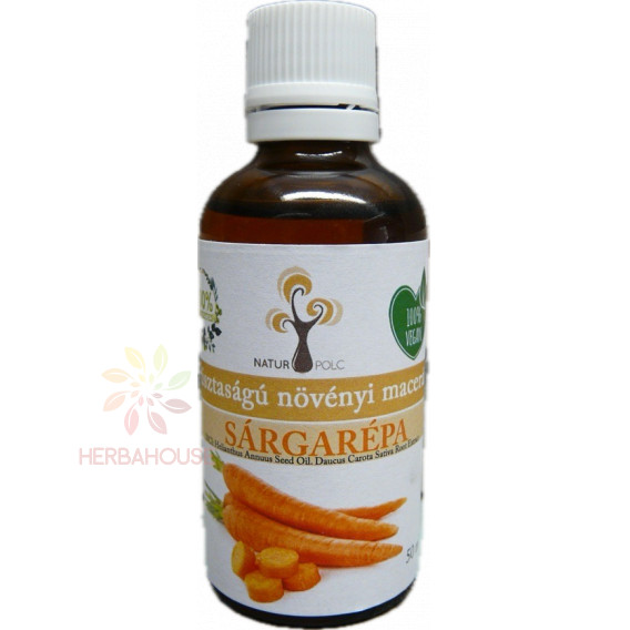 Naturpolc 100% Tisztaságú Sárgarépa Olaj 50Ml