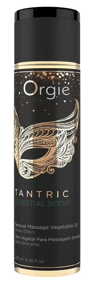 Orgie Tantric Celestial - érzéki masszázsolaj (200ml