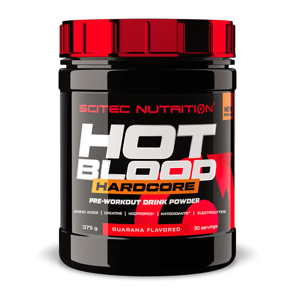 SciTec Hot Blood Hardcore 375g guarana