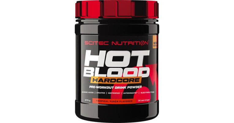 SciTec Hot Blood Hardcore 375g tropical punch