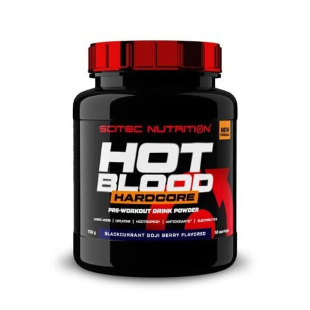 SciTec Hot Blood Hardcore 700g blackcurrant goji berry