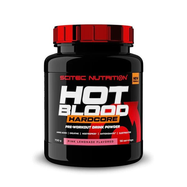 SciTec Hot Blood Hardcore 700g pink lemonade