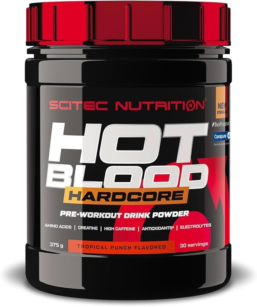 SciTec Hot Blood Hardcore 700g red fruits