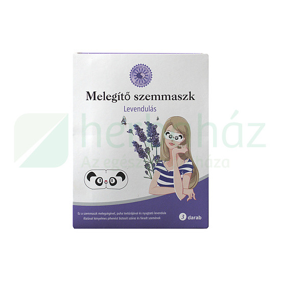 Sun Moon Melegítő Szemmaszk Levendula 3Db