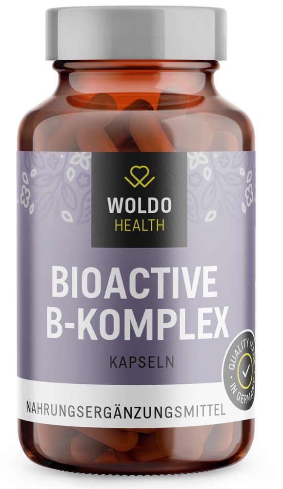 Bioaktív B-komplex 90 kapszula - WoldoHealth®