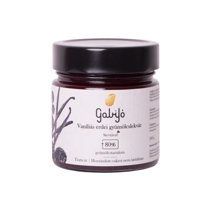 GABIJÓ LEKVÁR VAN.-ERDEI GYÜM. 240 g HCM. 240 g