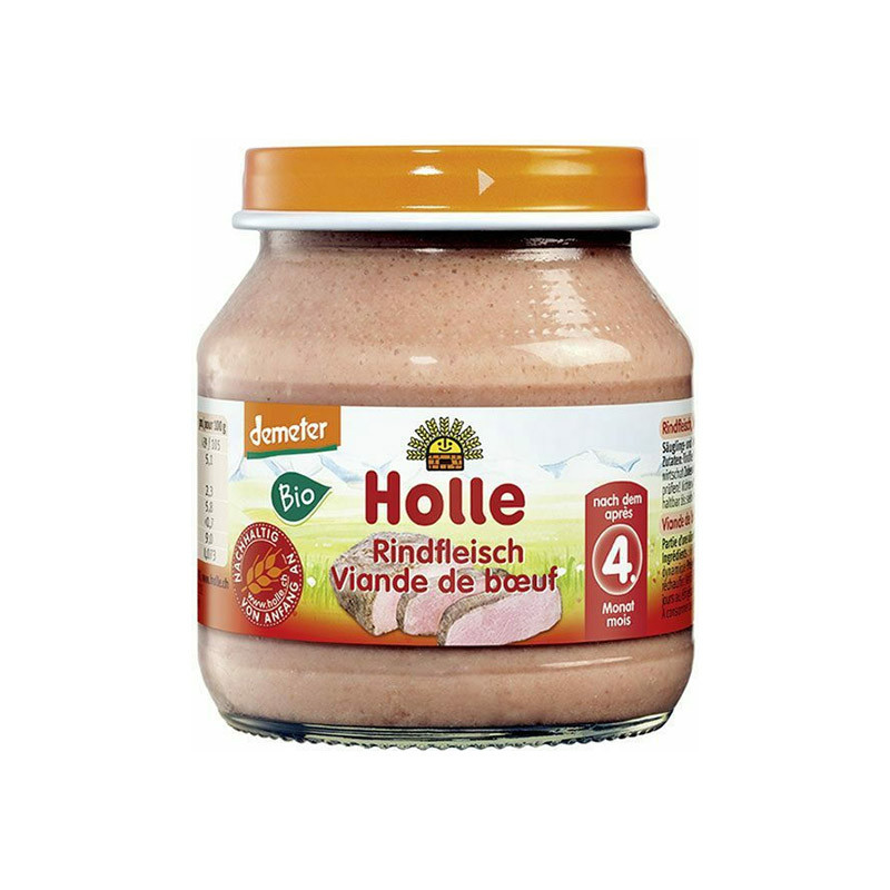 Holle Bébiétel marhahús demeter 125g
