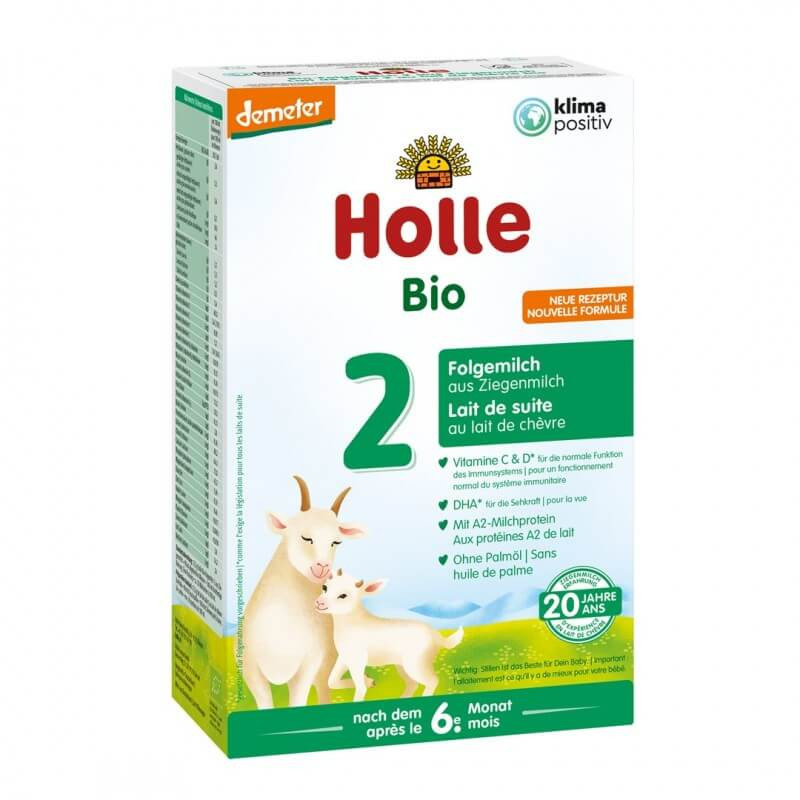 Holle Bio Kecsketej alapú 2-es csecsemőtápszer400g