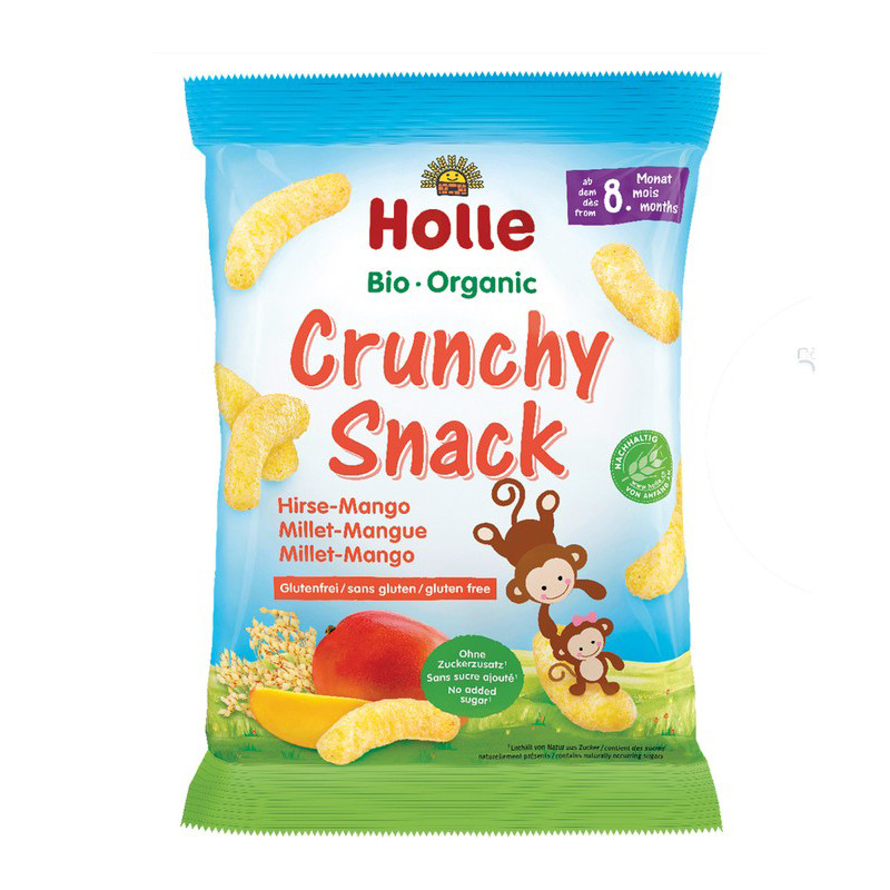 Holle Bio Köles-mangó baba snack 25g