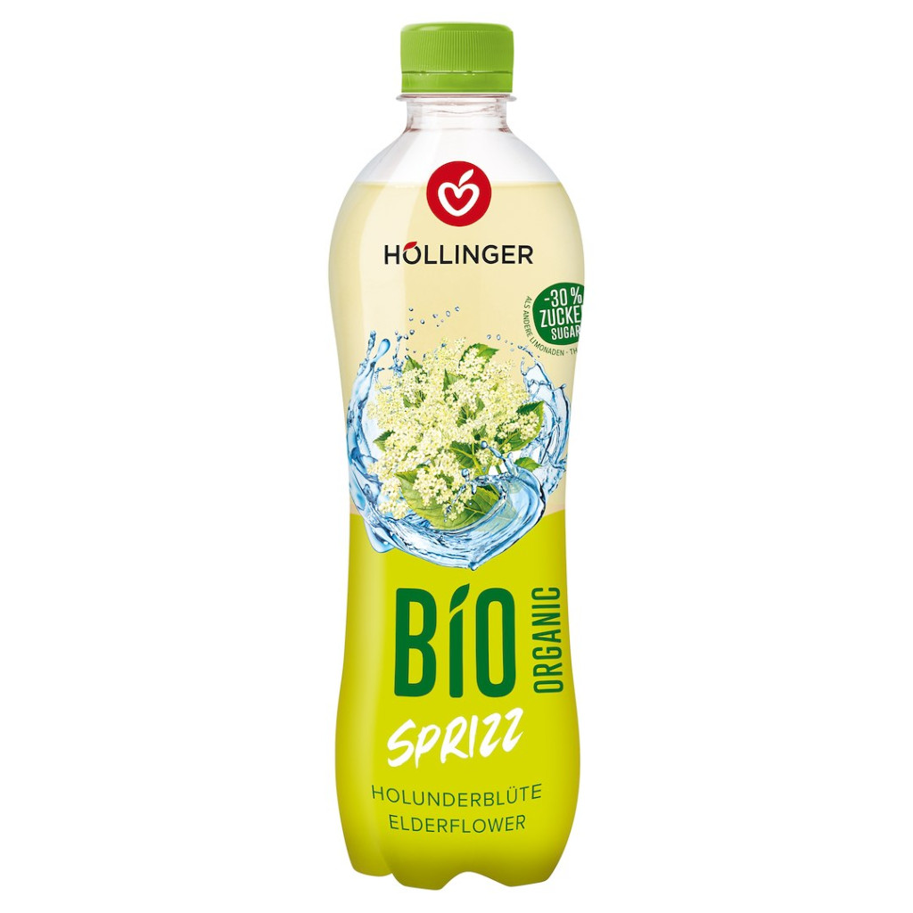 Höllinger bio gyümölcsfröccs bodzavirág 0