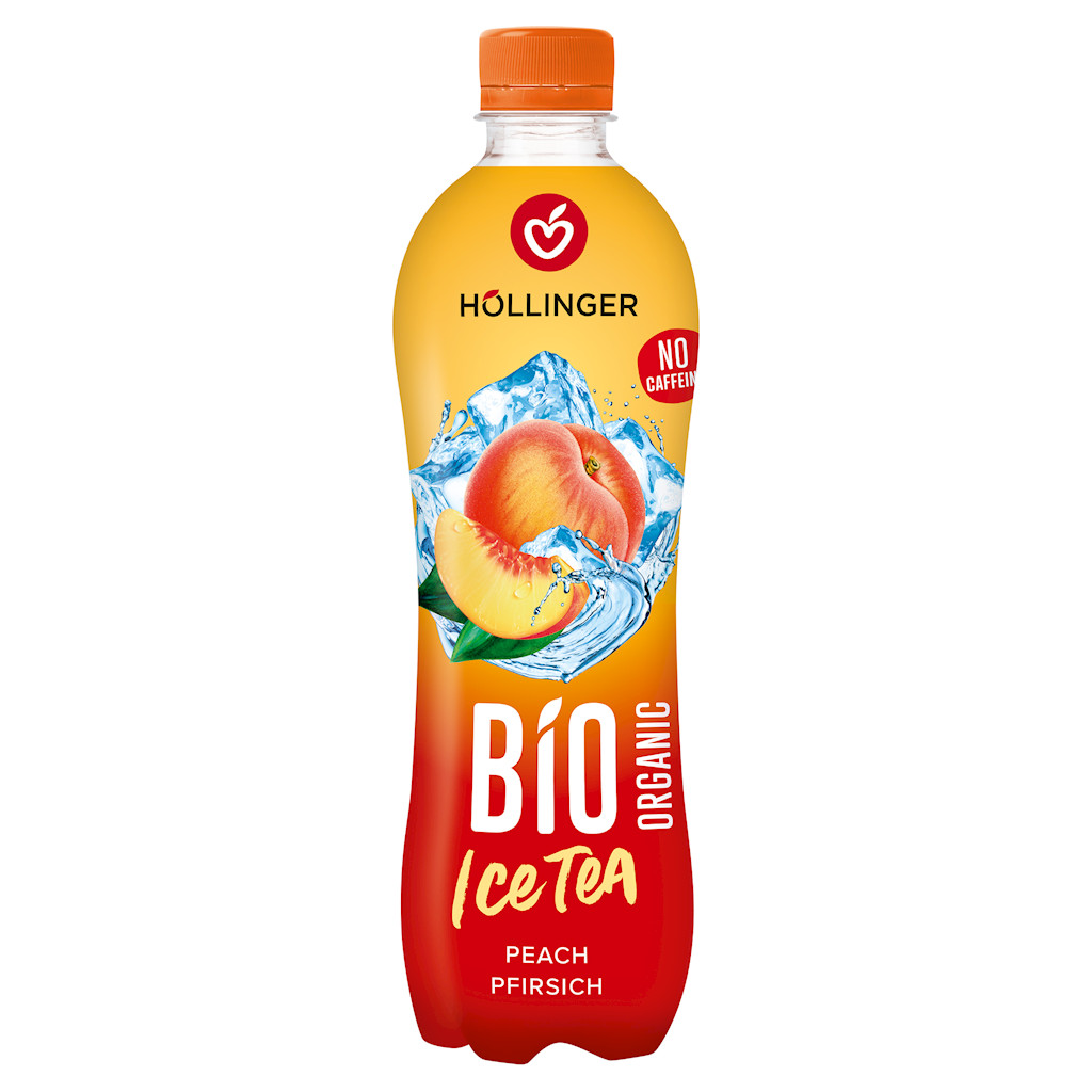 Höllinger bio ice tea őszibarack 500 ml DRS