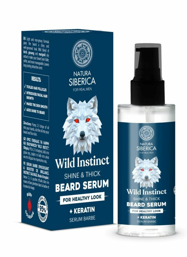Natura Siberica „Wild Instinct” Szakállszérum férfiaknak