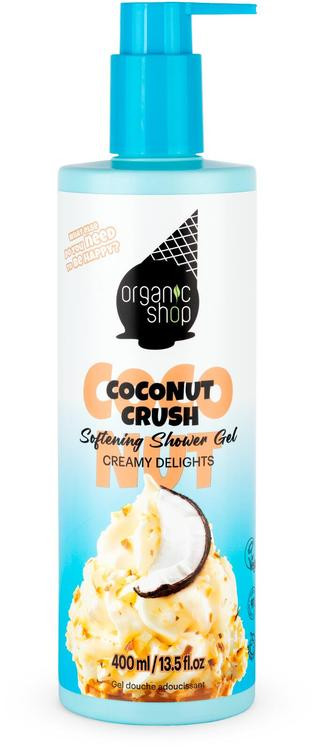 Organic Shop “Kókusz fagyi” Puhító tusfürdő gél