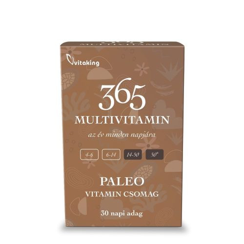 Vitaking 365 Multivitamin Paleo csomag 30napi adag
