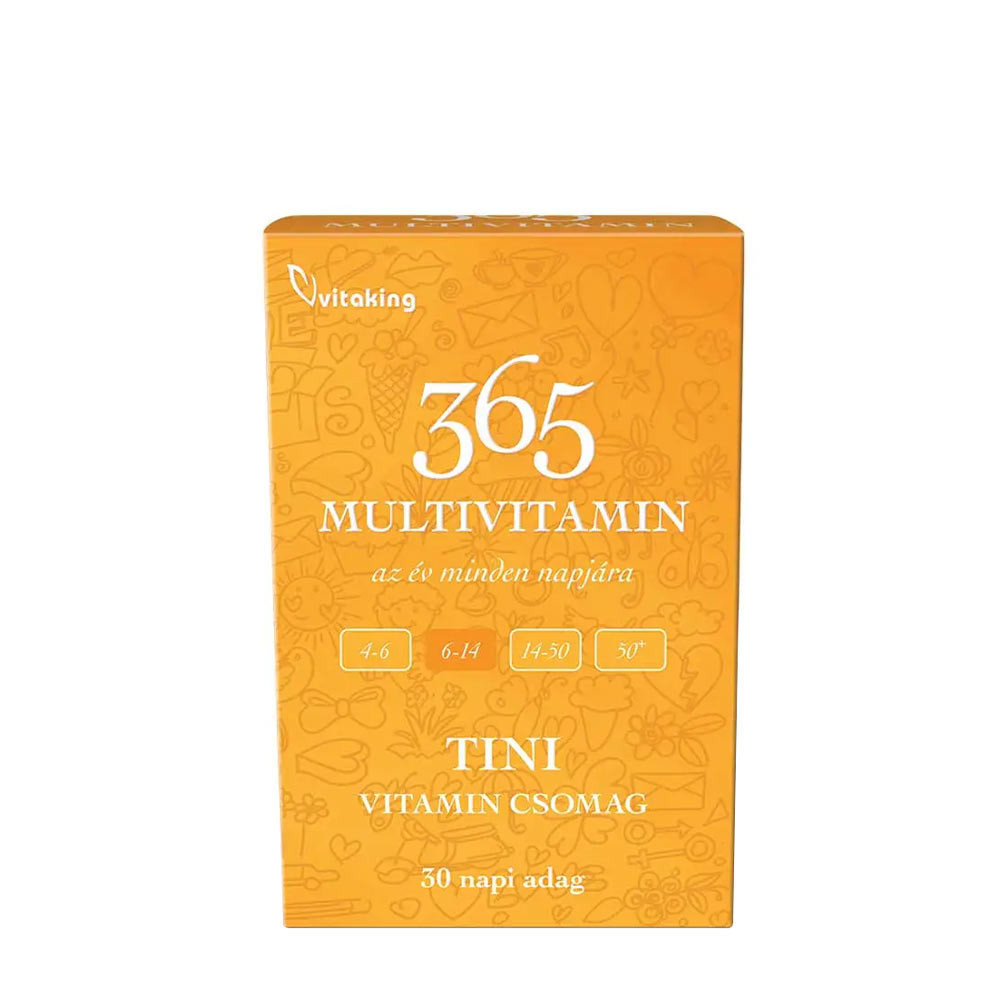 Vitaking 365 Multivitamin Tini csomag 30napi adag