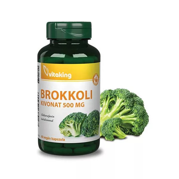 Vitaking Brokkoli Sulforaphne kivonat 500mg 60db