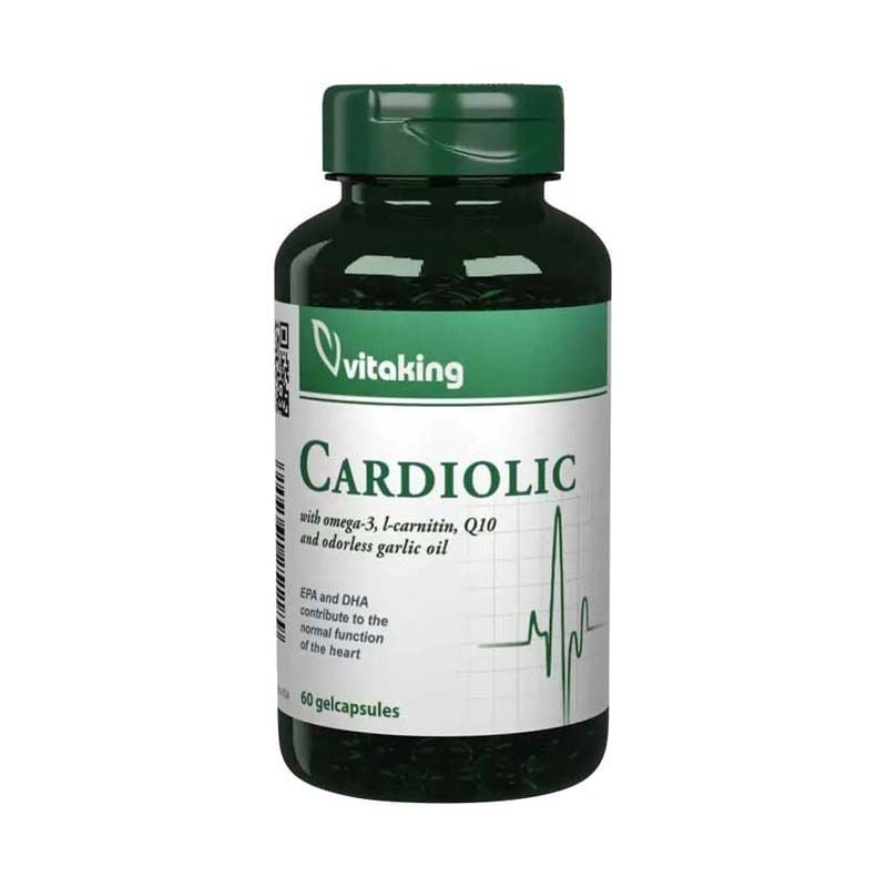 Vitaking Cardiolic Formula Gélkapszula 60db