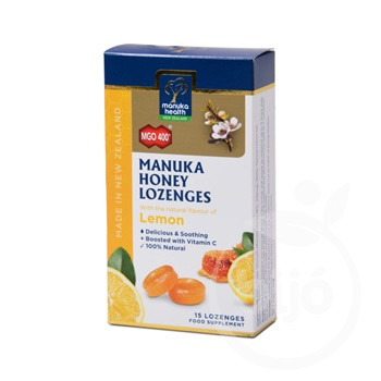 Apiland manuka mgo 400+ mézes cukorka citrom ízesítéssel 65 g