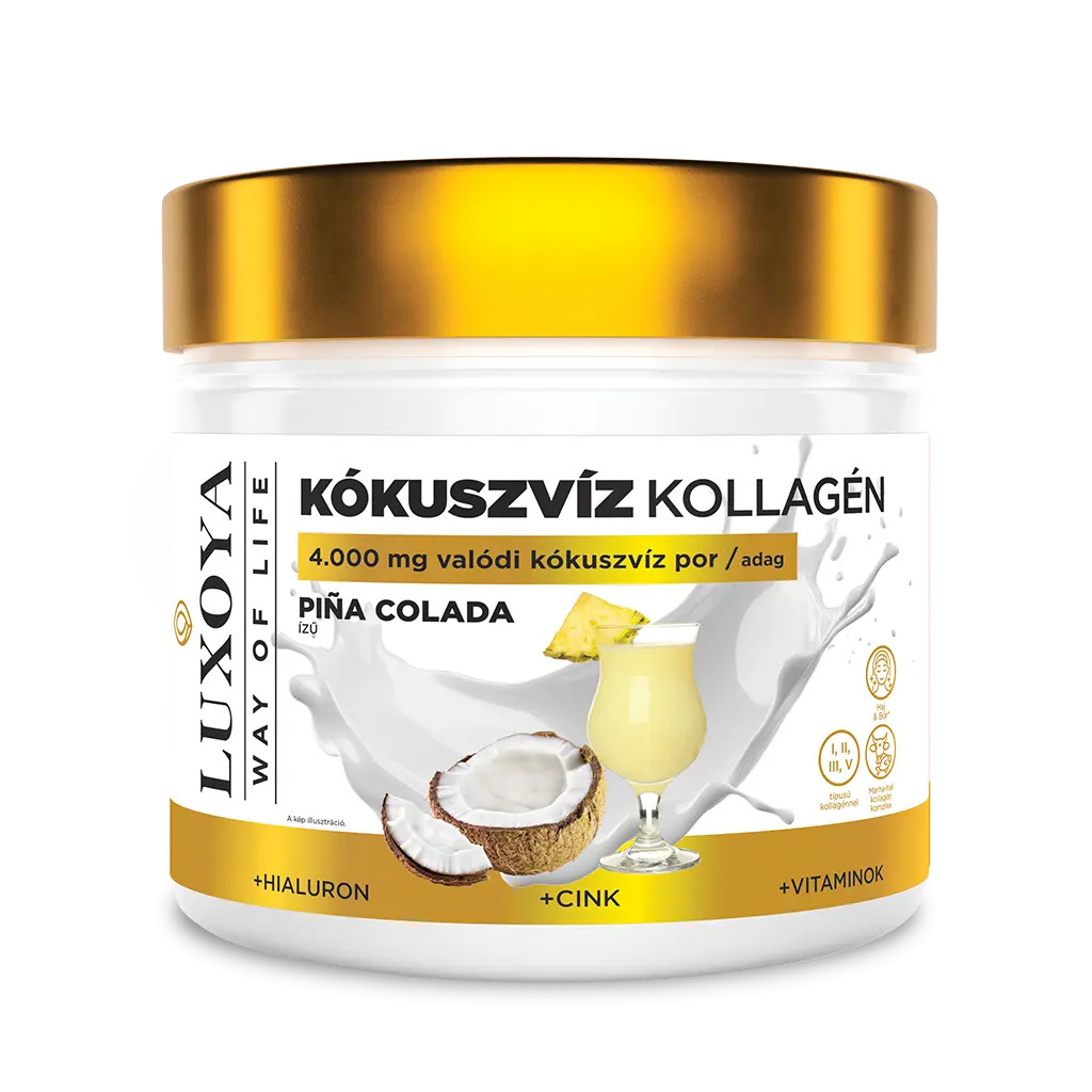 Luxoya Kókuszvíz Kollagén 300g - Pina Colada